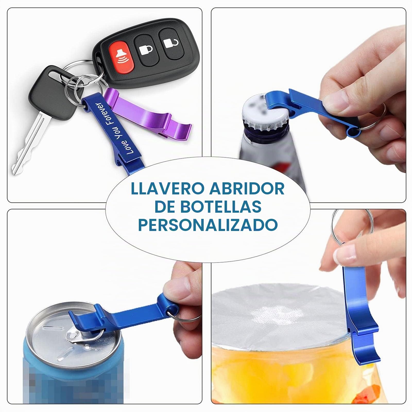 150 piezas personalizado Llavero abrebotellas a granel para hombres y mujeres,Personalizada Abrebotellas de cerveza de lata de metal Favores de banquete de boda, grabado con logotipo, texto