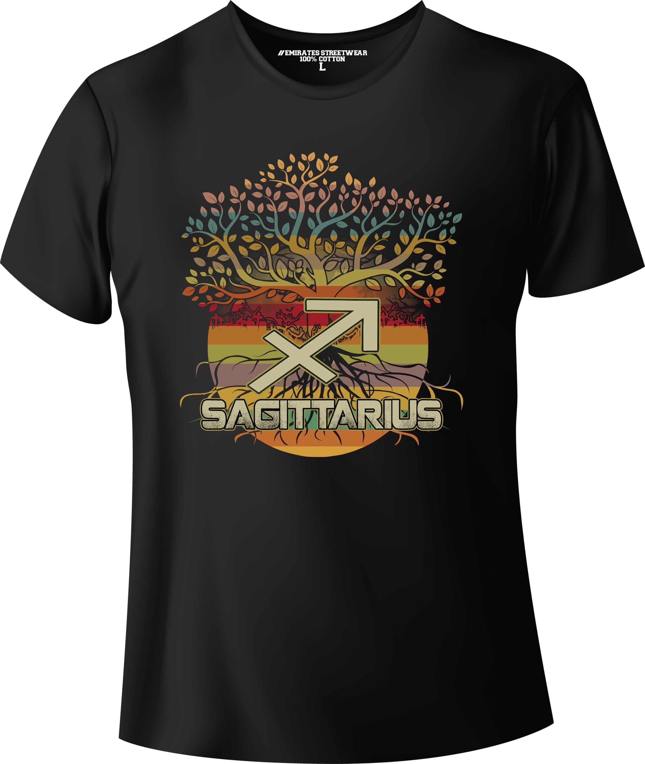 Sagittarius, Zodiac Sign T-Shirt for Men or Women, 100% Cotton, D-120