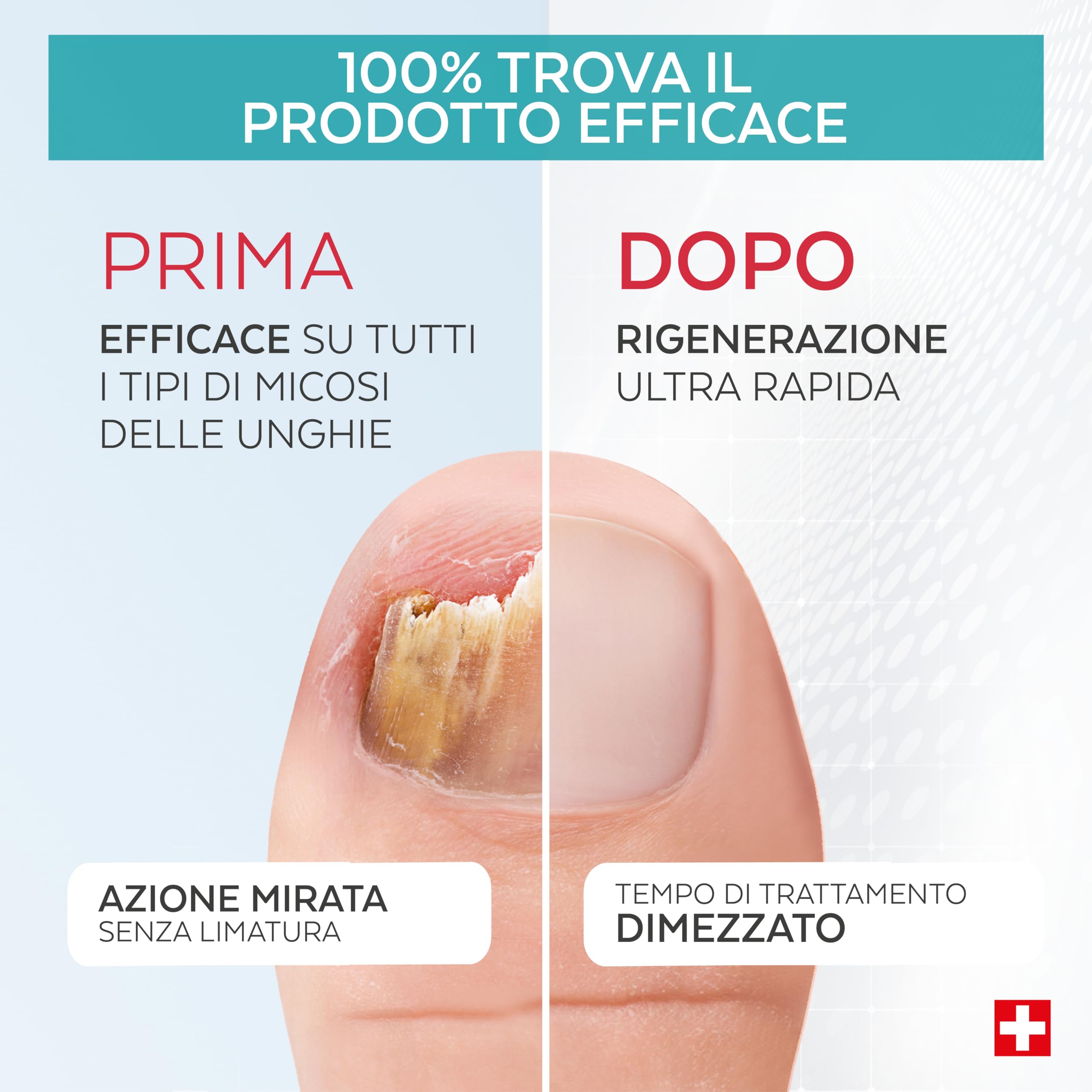 PODERM 2in1 Trattamento Micosi delle Unghie dei Piedi | Pack Duo - Siero & Booster | Trattamento Potente e Rapido per Unghie Gialle e Fragili | 100% Naturale - Sviluppato da una Podologa in Svizzera