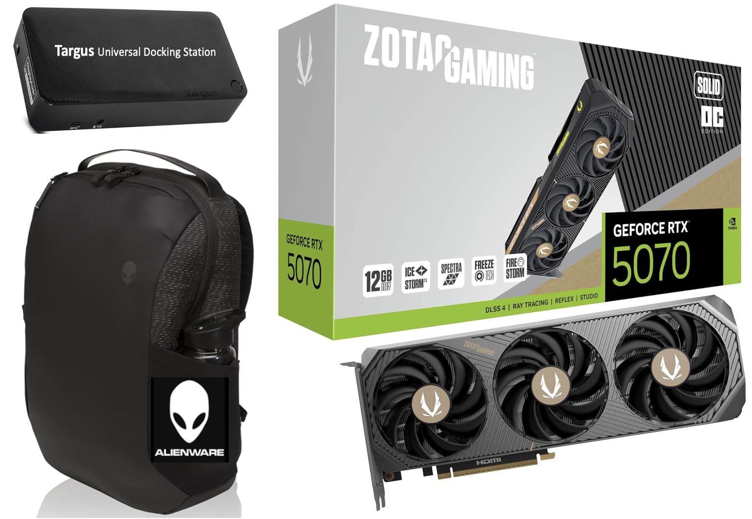 新品未開封ZOTAC GAMING GeForce RTX 5070 12GB Amazon.com: ZOTAC Gaming GEFORCE 5070 Solid OC 12GB 192BITS