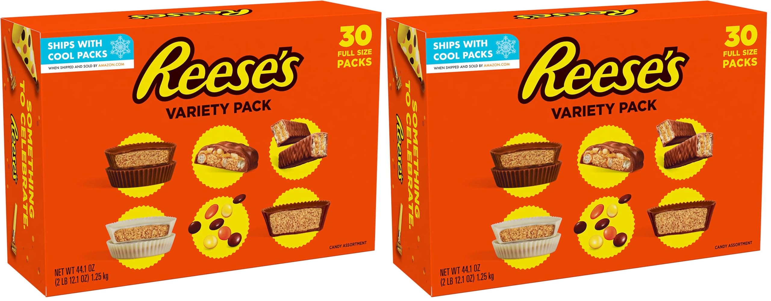 Reese's Variety Pack King Size Bar Assortment Box (4 Bars PAYDAY Peanut Caramel King Size, REESE'S Milk Chocolate Peanut Butter Cup King Size and KIT KAT Crisp Wafers In Milk Chocolate King Size), 12- Piece, 36.8 oz