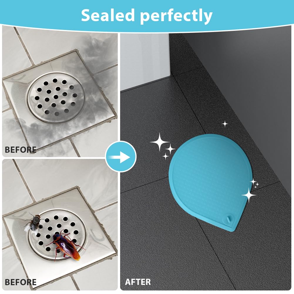 Tappo Scarico In Silicone Per Vasca - Antiodore E Antinsetti Per Lavandini E Docce