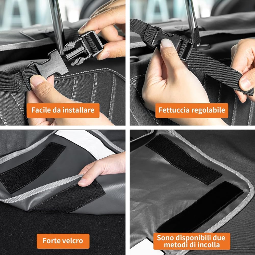 Tapis de Coffre Chien pour Mercedes-Benz C 220 CDI T-Model Estate S203 2006-2024