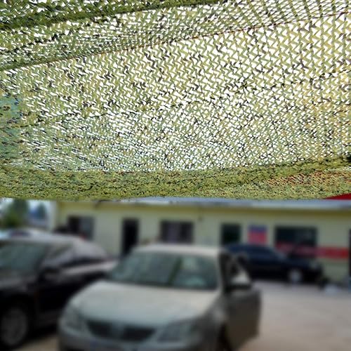 Miniatura 9 de Protección del bosque con cobertura de protección ecológica, red de camuflaje militar, campamento tiro, caza y selva, protección solar para