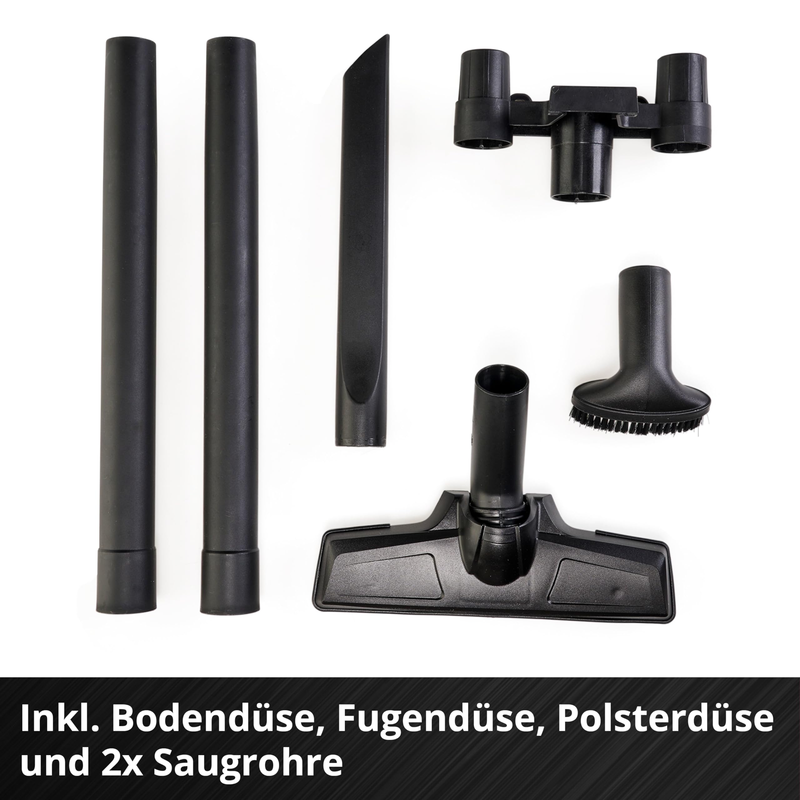 Einhell Akku-Handstaubsauger TE-HV 18/06 Li-Solo Power X-Change (18 V, 72 mbar Saugleistung, inkl. Fugendüse, Polsterdüse, Bodendüse, 0,6 L Staubbehälter, ohne Akku)