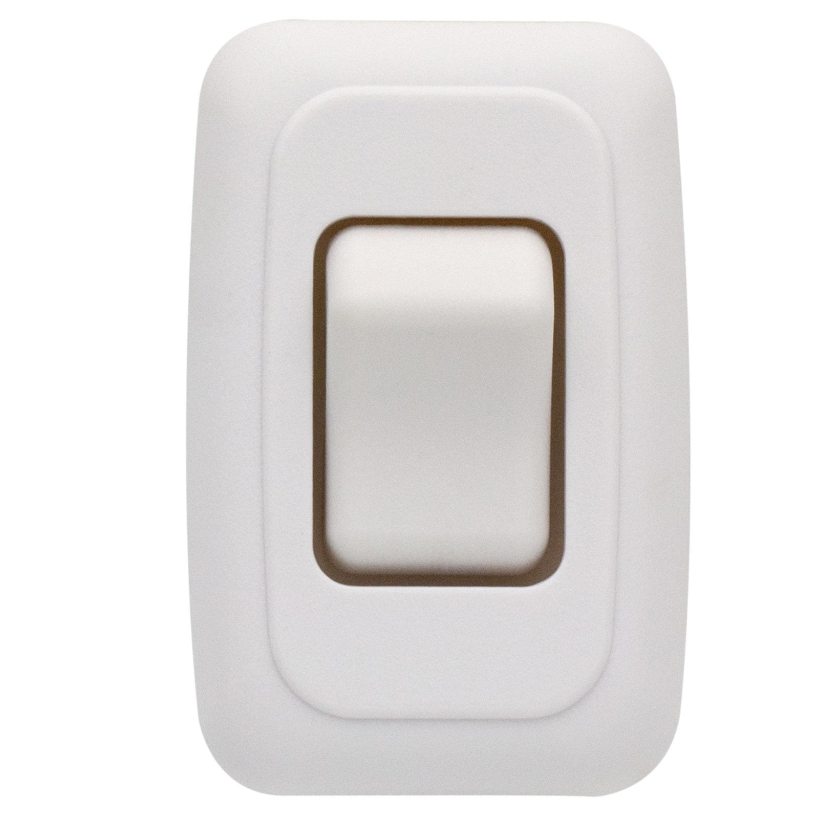 Single SPST On-Off Switch with Bezel, Technology Components 12V Light Switch for RV, Camper, Trailer