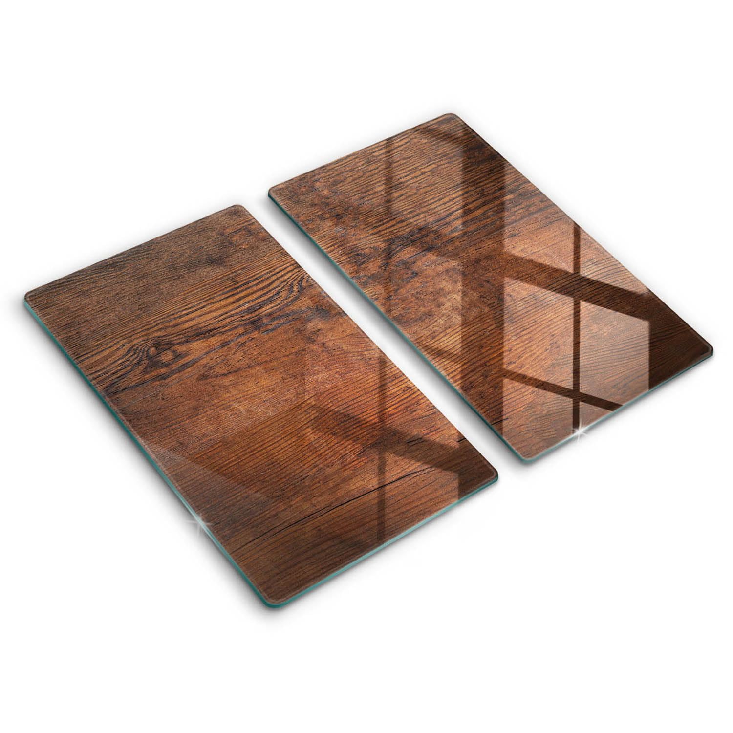 Planche à découper en verre noir 2x30x52cm multifonctionnelle Wallfluent