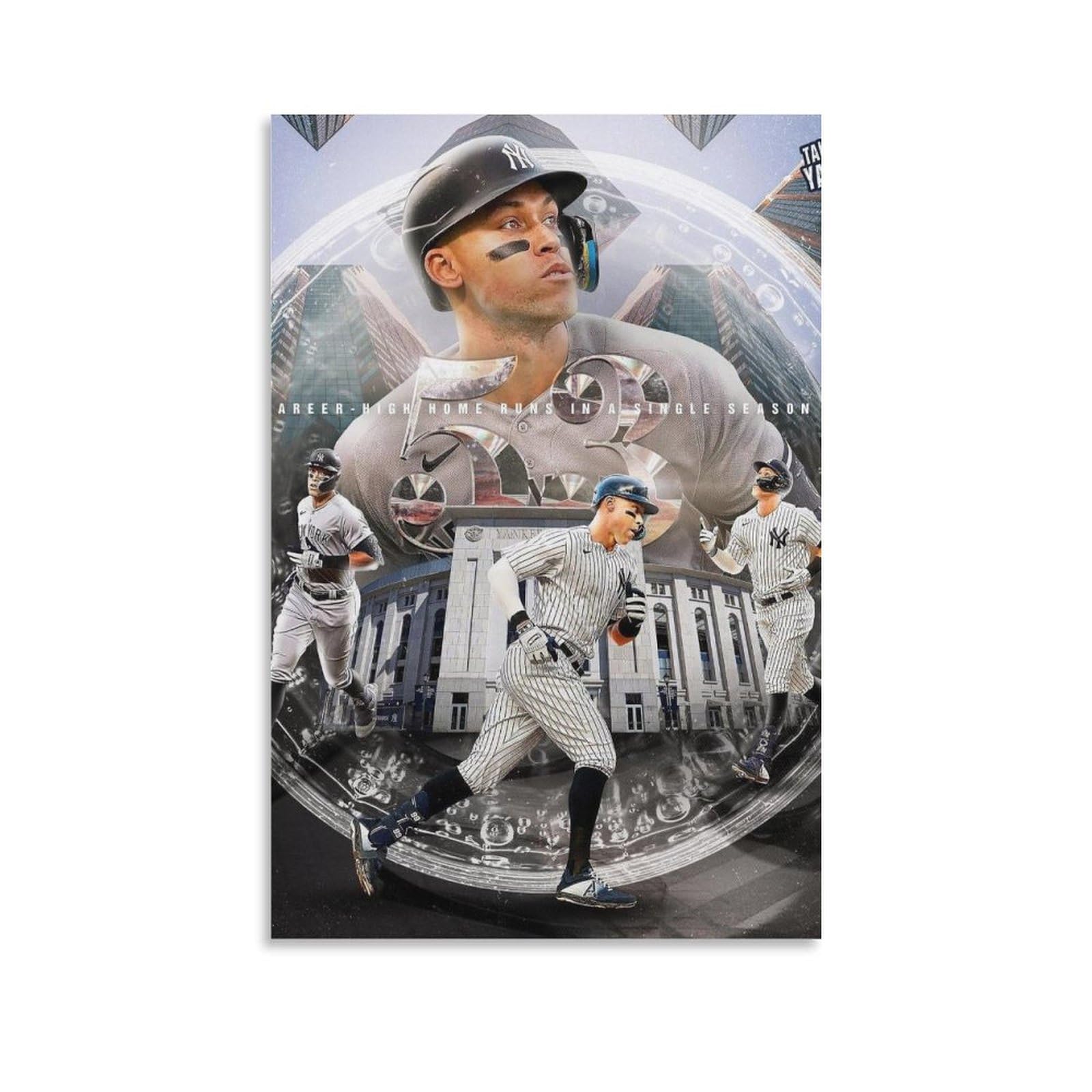Amazon.com: WLLKIY Ken Griffey Jr Poster Baseball Art For Boys