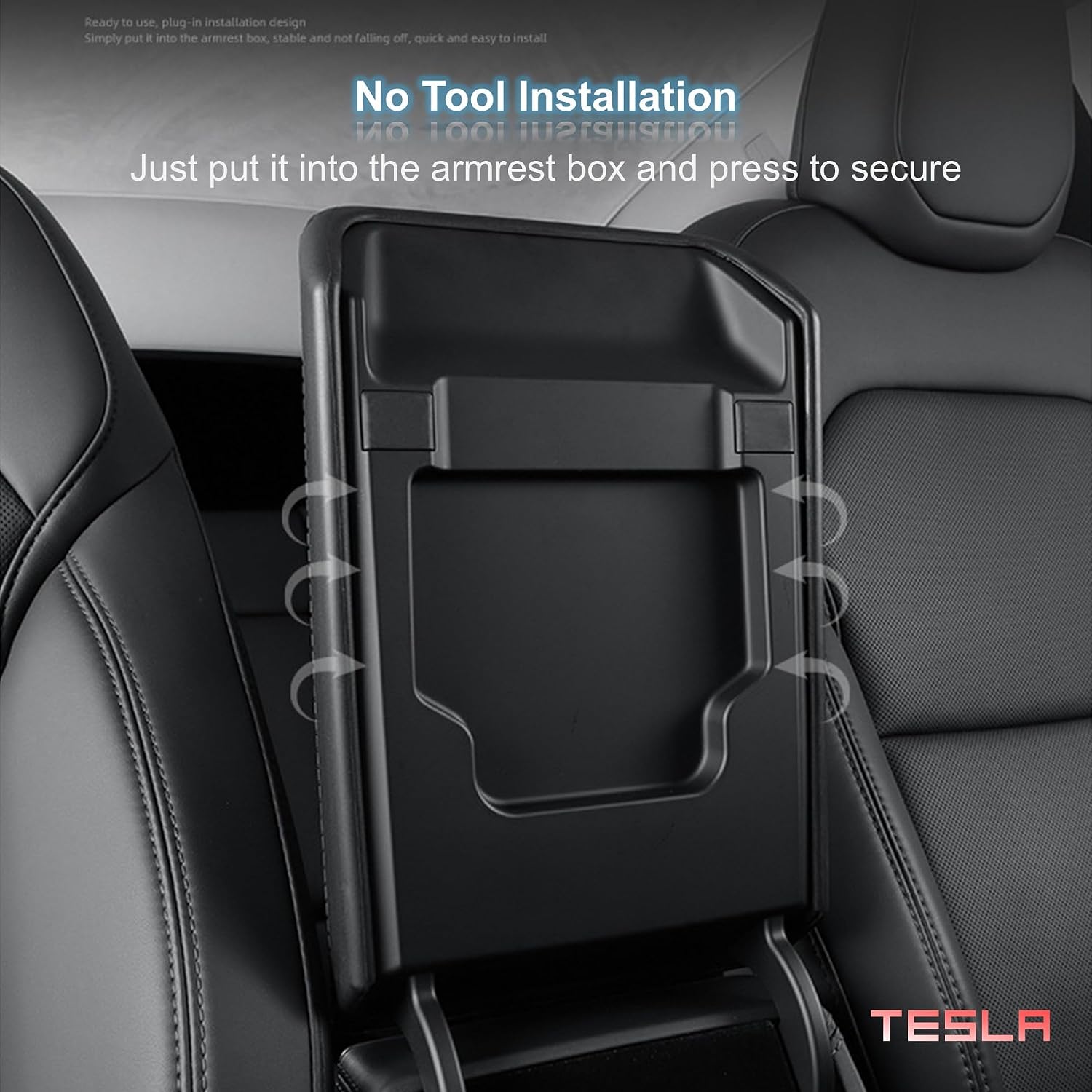 TPE Armrest Cover Compatible with Tesla Model Y 2025 2026 Juniper, Non-Slip Center Console Cover Arm Rest Protector, Center Console Accessories for 2025+ Refresh Model Y Juniper