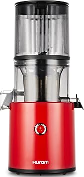 Hurom H300 Hurom Slow Juicer, Automatic System, Easy Clean Filter, Easy to Use, Juicer, BPA Free, Detox Juices, Red