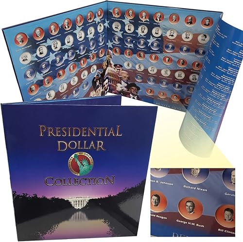 Miniatura 3 de Carpeta Presidencial Dollar Folder Colección Completa Filadelfia y Denver Mint