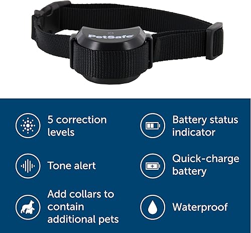 Miniatura 3 de PetSafe Stay  Play Compact Wireless Pet Fence for Dogs  Cats Waterproof  Rechargeable Receiver Collar Covers Up to 34 Acre for Pets 5 lb from Parent