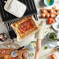 Vista 5 de KitchenAid Albany Juego de 2 Agarraderas para Ollas, Milkshake, 7"x10