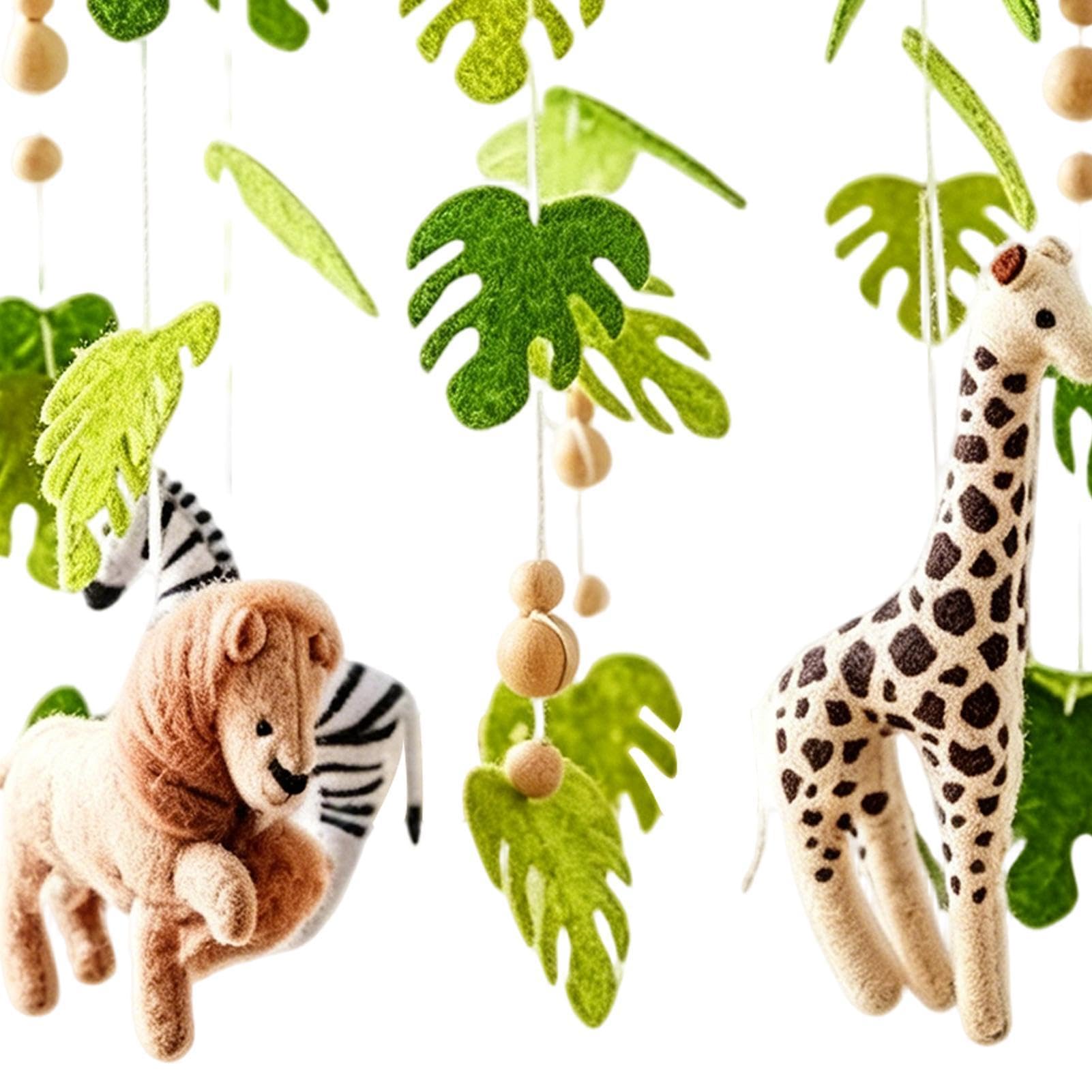 Mobile per culla, giocattolo sensoriale per lo sviluppo di animali | Campana calmante per lettino, casa, appartamento, camera da letto, soggiorno, sala giochi, asilo, dormire