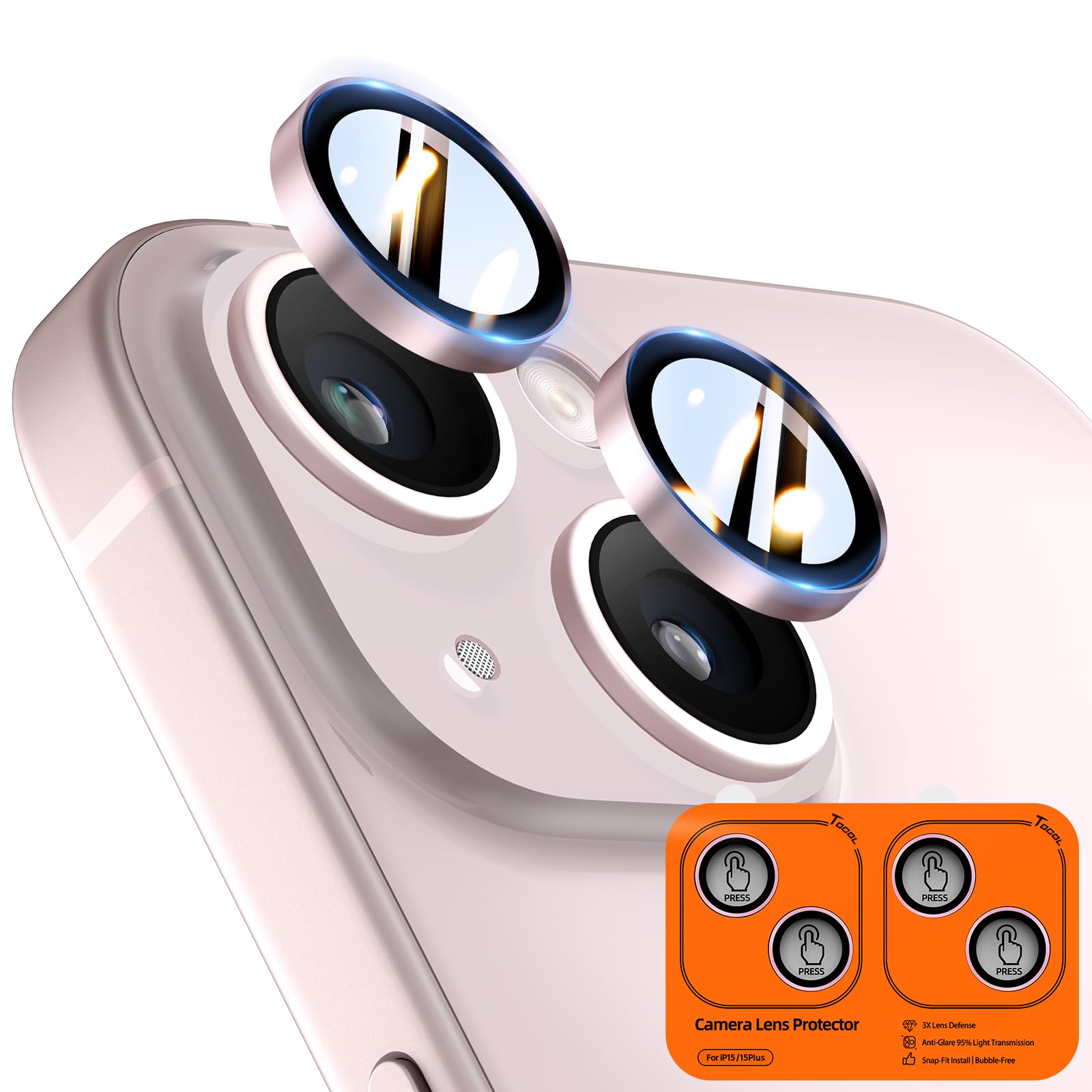 TOCOL Kameraschutz für iPhone Serie