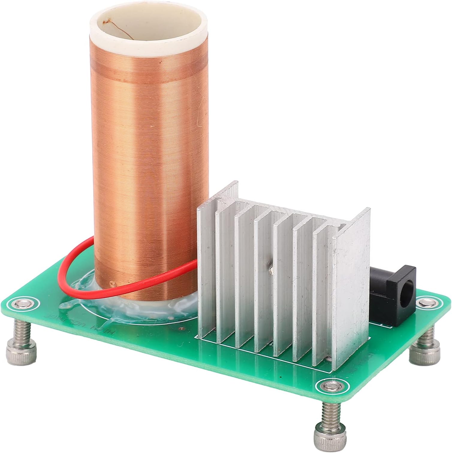 DIY Mini Coil, DC005 Power Interface 9-12V Mini Size Plasma Speaker for Wireless Transmission Test
