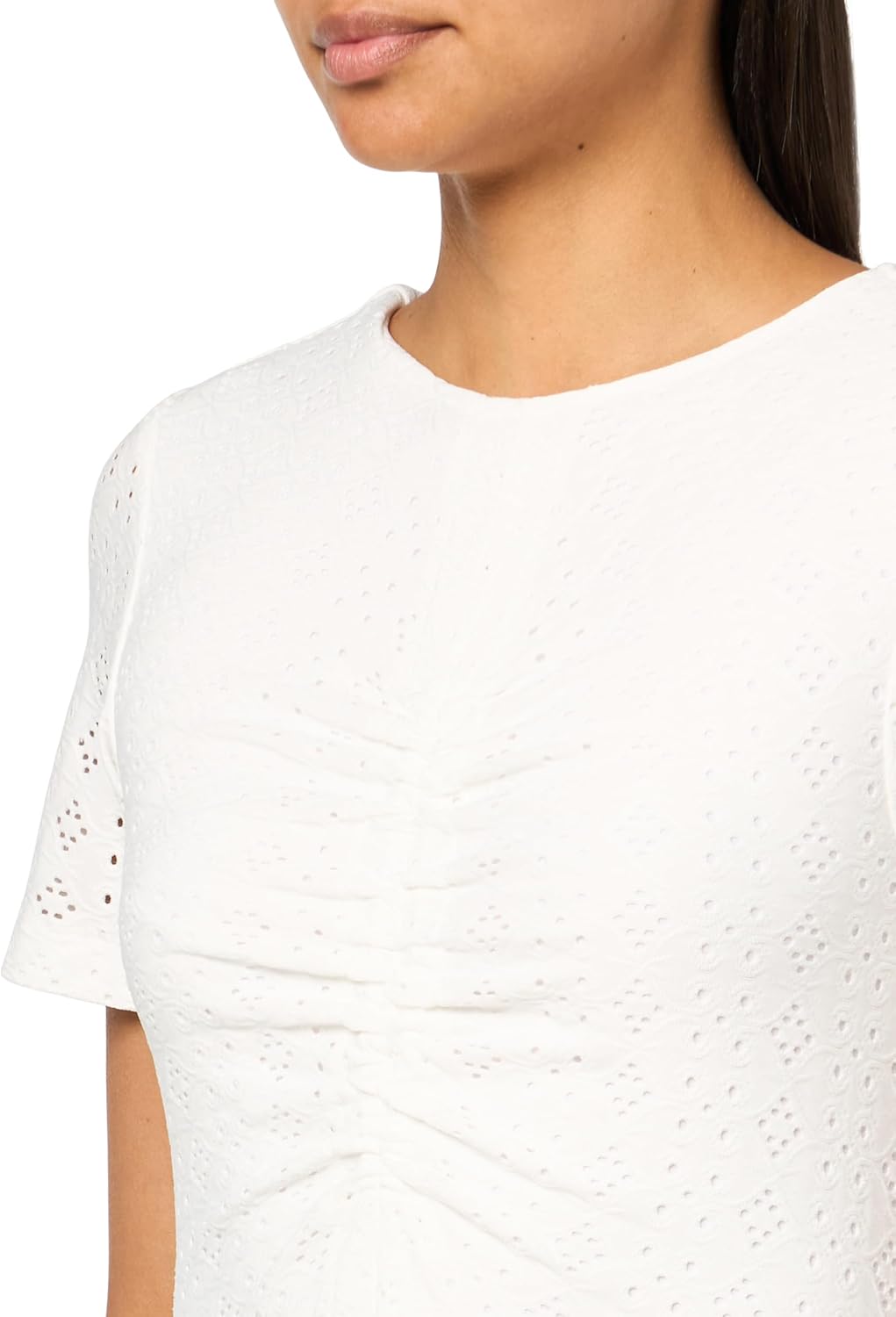 Derek Lam 10 Crosby Womens Olympia Ruched Front Maxi Dress - Image 3