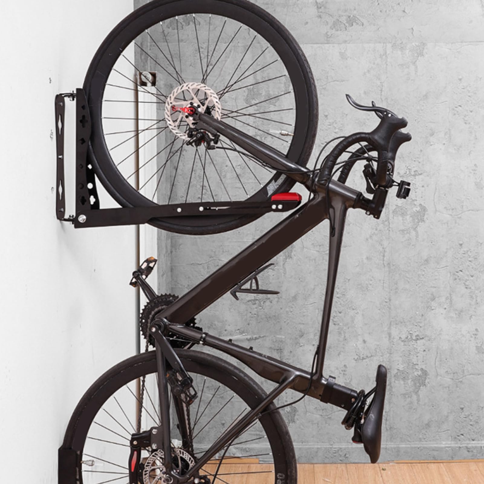 Portabici a Parete - Portabici da Parete - Supporto Regolabile Con Robusto Stoccaggio Verticale per Office Outdoor Garage Palestra