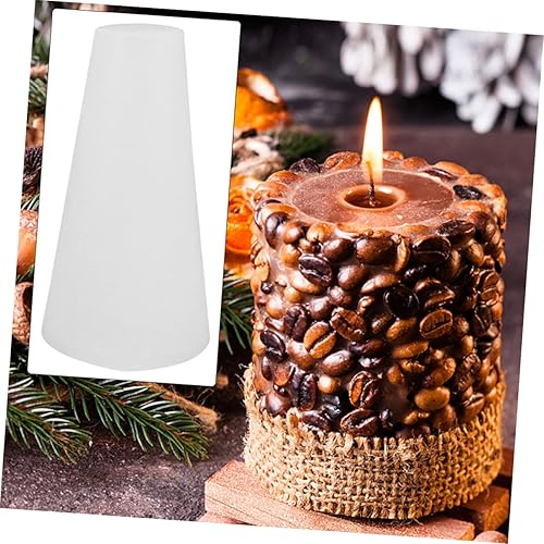 Miniatura 6 de Abaodam 6 Pcs Silicone Mold Christmas Tree Candle Mould Silicone Christmas molds Handmade soap Christmas Tree soap Baking Decorative Candles DIY