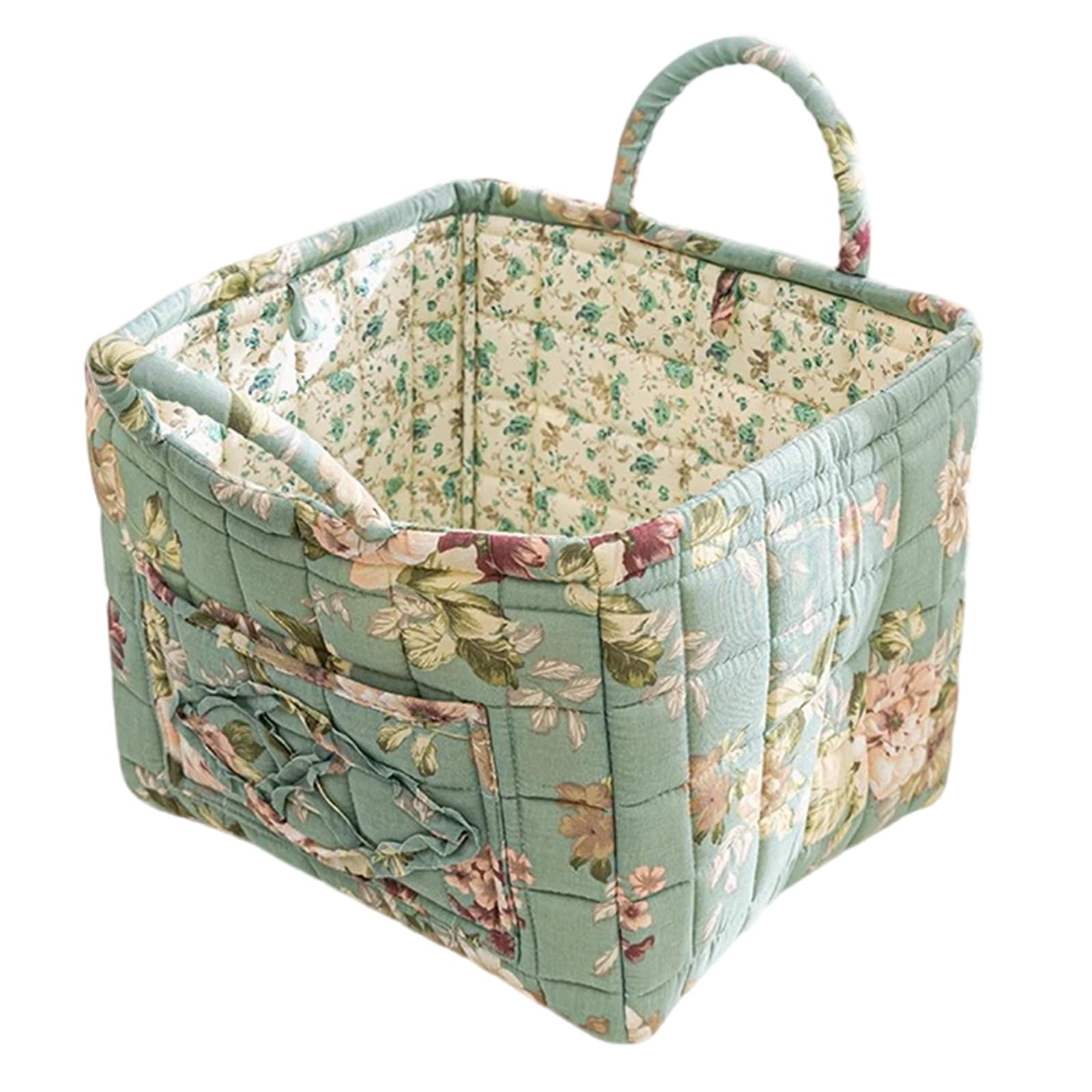 Jazuaiao Multipurpose Polyester Handwoven Baskets for Home Table Organization with Practical Elegant Designed Supplies Household Organization Solution