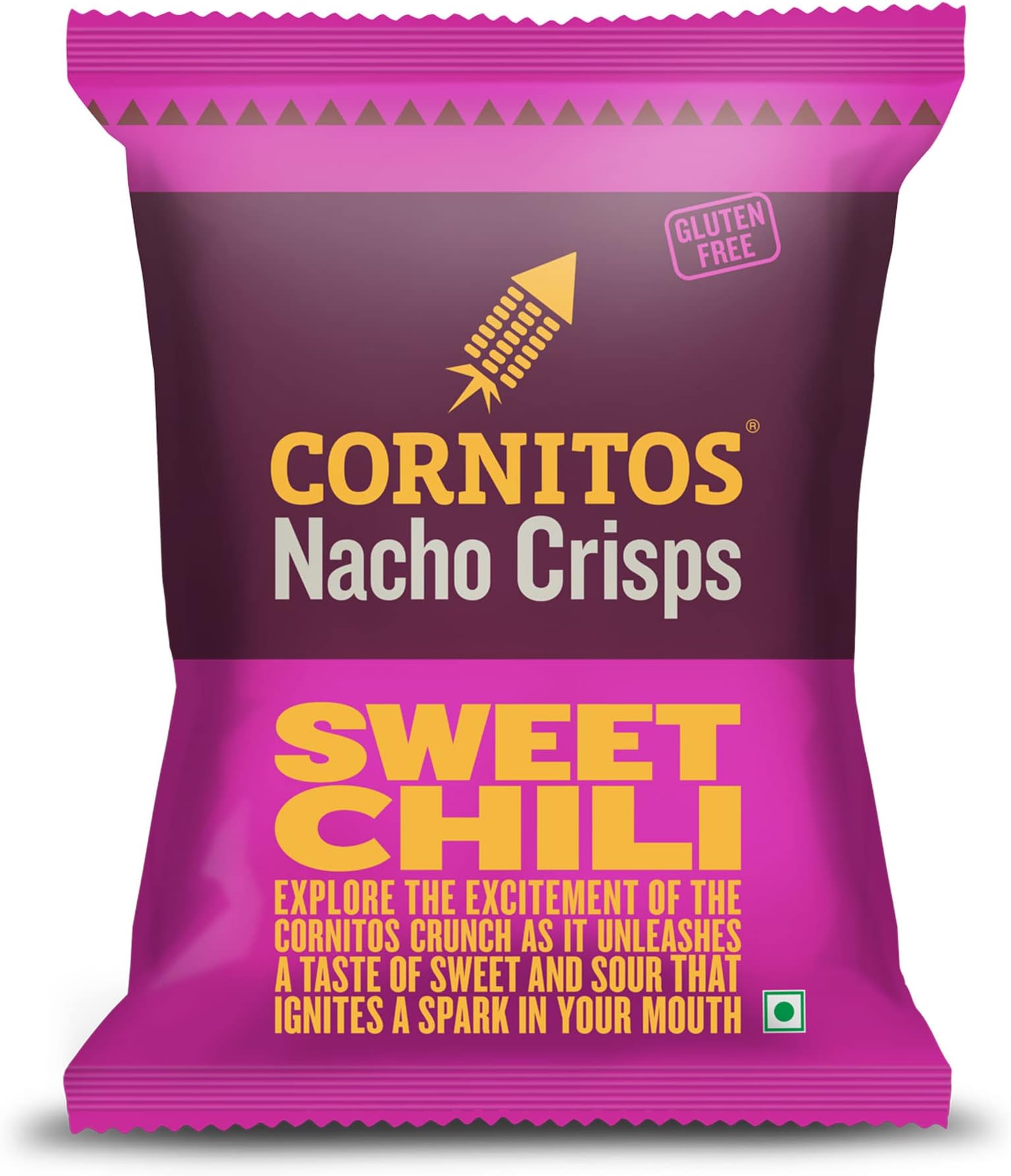 Nacho Crisps Sweet Chilli, 150 Gm