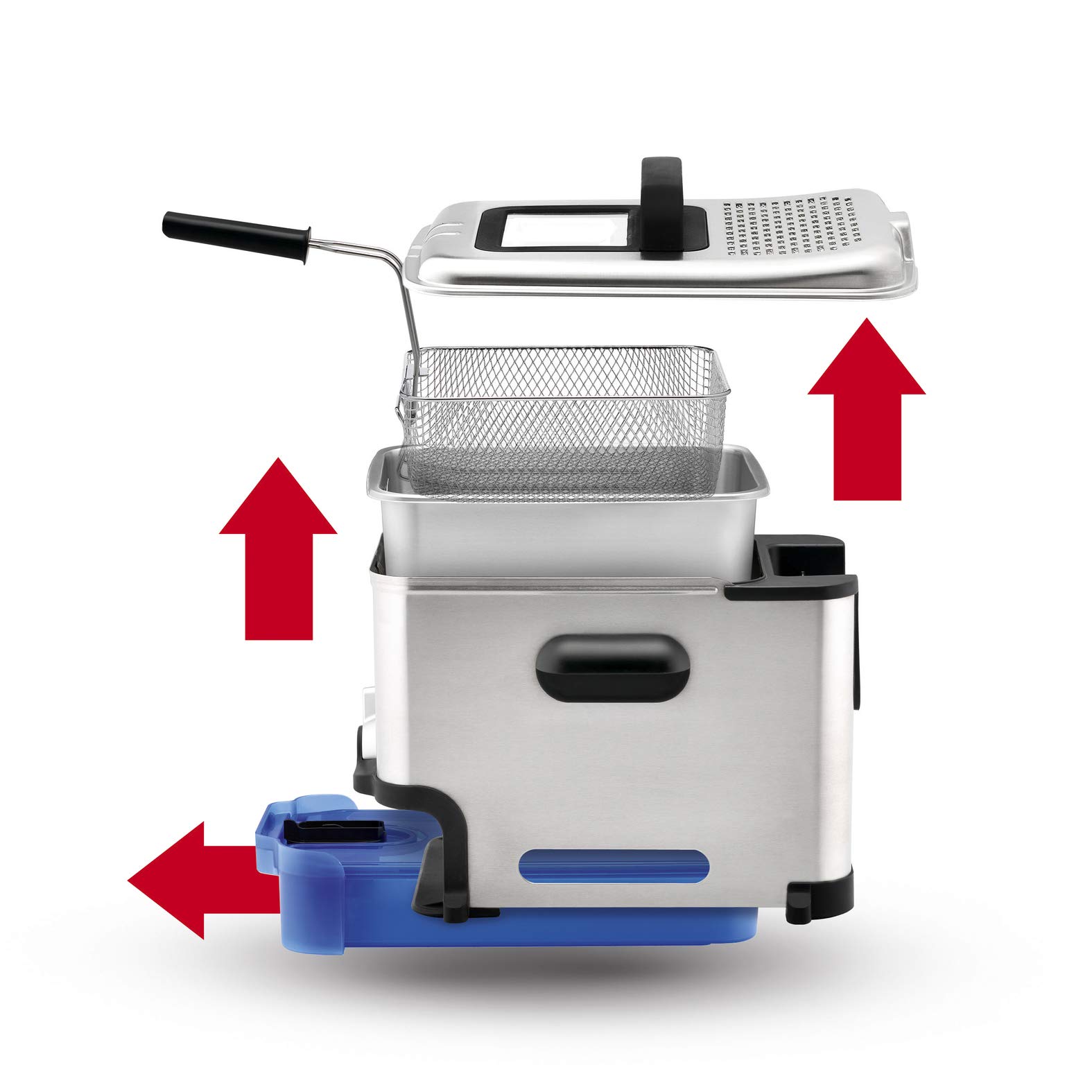 Tefal Fryer Oleoclean Pro Inox & Design (FR8040)