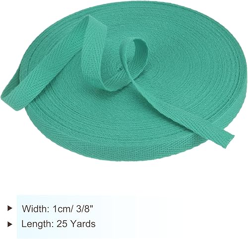 Vista 554 de PATIKIL Cinta de sarga de algodón de 3/4 pulgadas, 10 yardas, cinta de encuadernación al bies, cinta de espiga para costura, envoltura de regalos