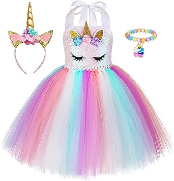 unicorn theme gown