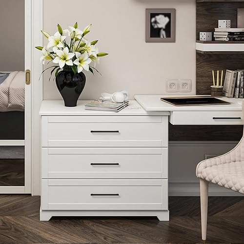 Miniatura 2 de Ravinte Paquete de 25 tiradores cuadrados de gabinete de 7-12 pulgadas, manijas negras para gabinetes de cocina, accesorios de cocina negro mate