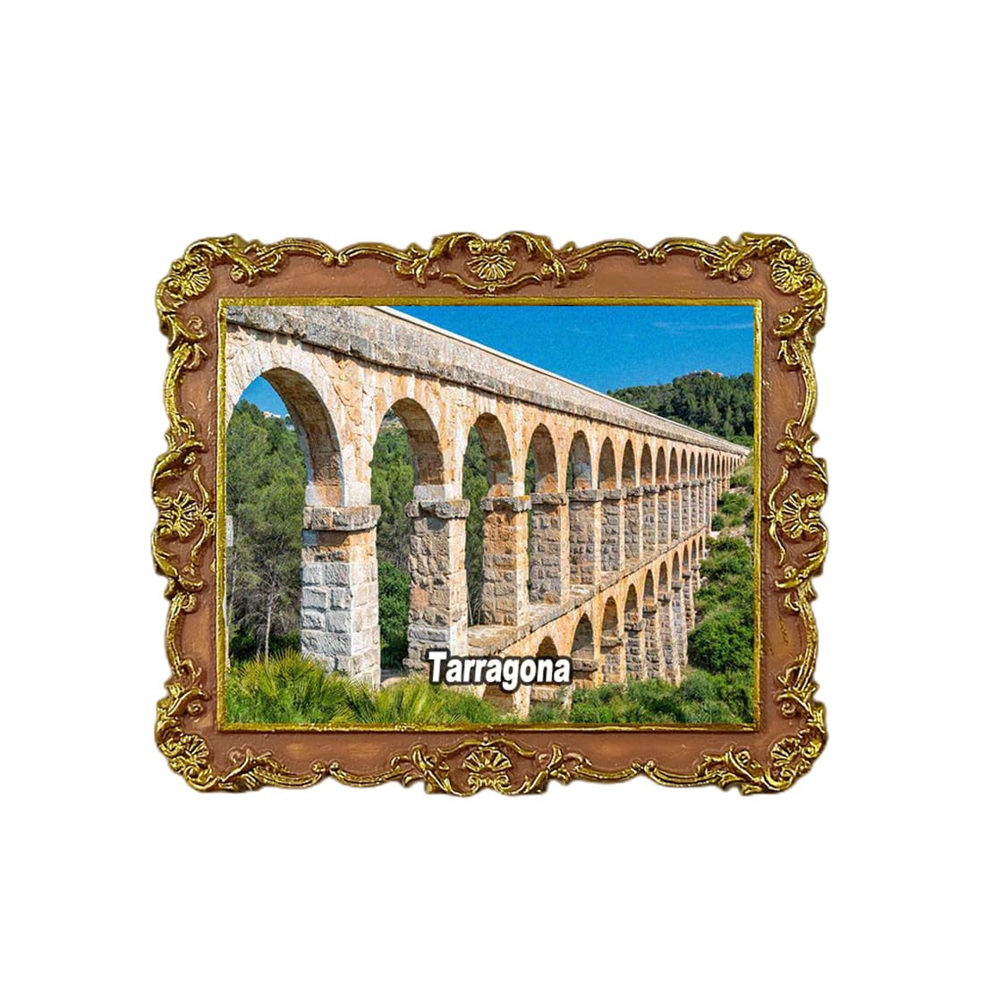 Calamita da frigorifero Tarragona Spagna souvenir da viaggio per cucina
