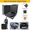 360 Photo Booth Machine for 1-4People/39.6“,Auto Spin 360 Photo Booth with Flight Case, 360 Booth Video with Remote Control RGB Ring Light, Free Custom Logo (40.2)