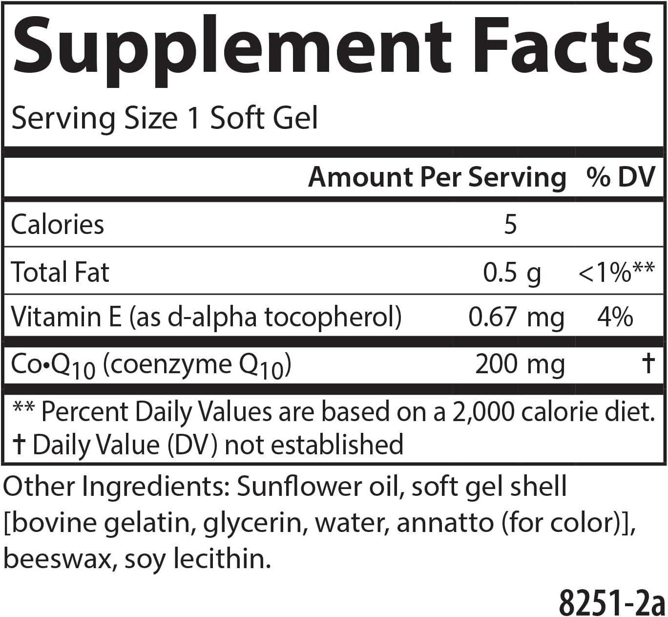 Carlson - Co-Q10, Co-Enzyme Q10, 200 mg, Energy Production & Heart Function, 90 Softgels