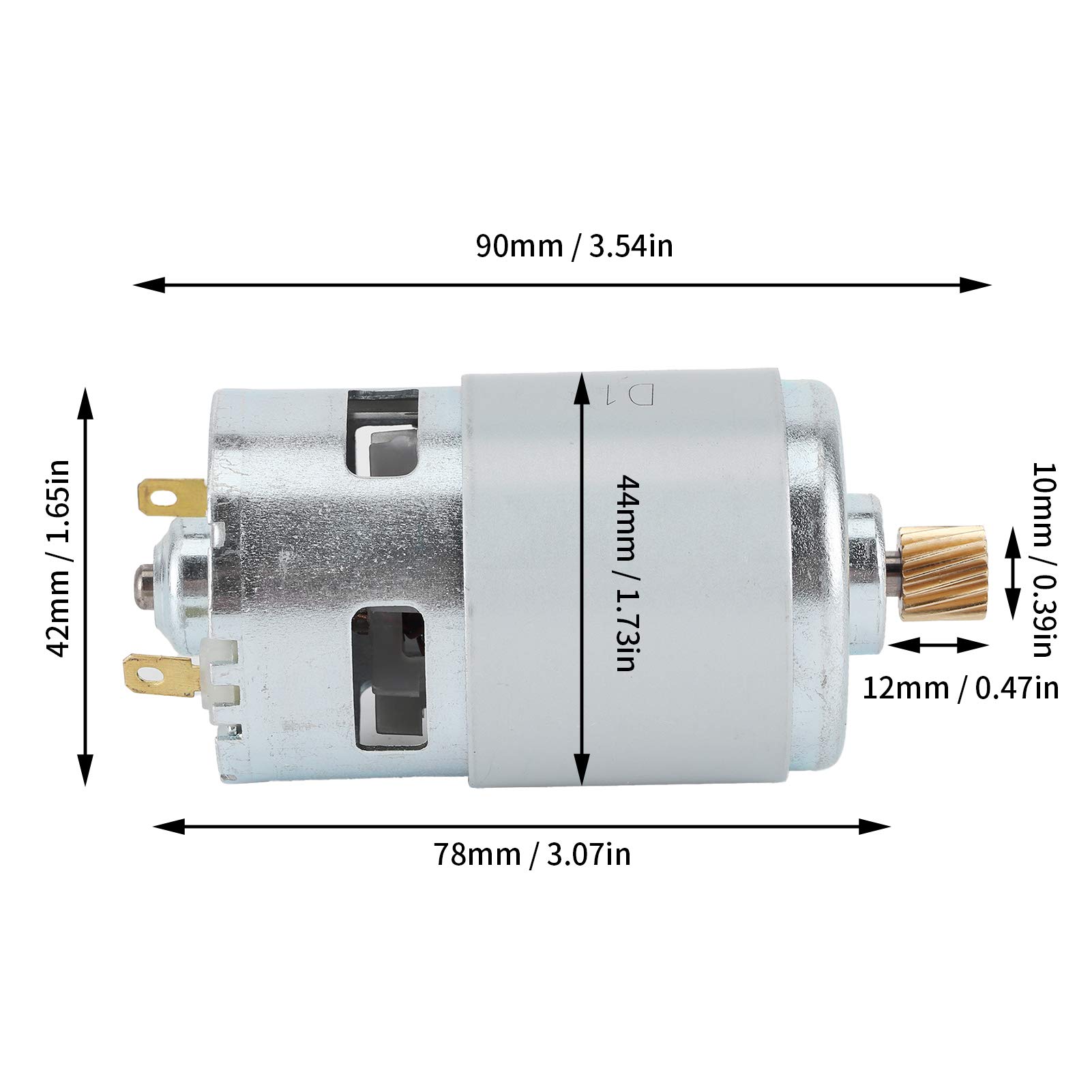 Akozon Motore Modulo Freno a Mano a 17 Denti 34436850289 Sostituzione per Classe S W221 06-13