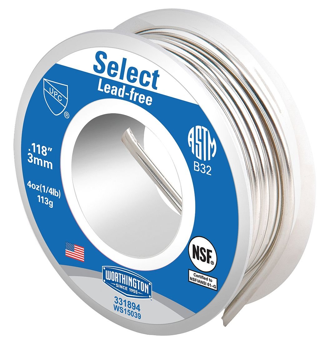 Solder Kit, w/Flux, Brush and Sand Cloth Arc Welding Equipment Amazon