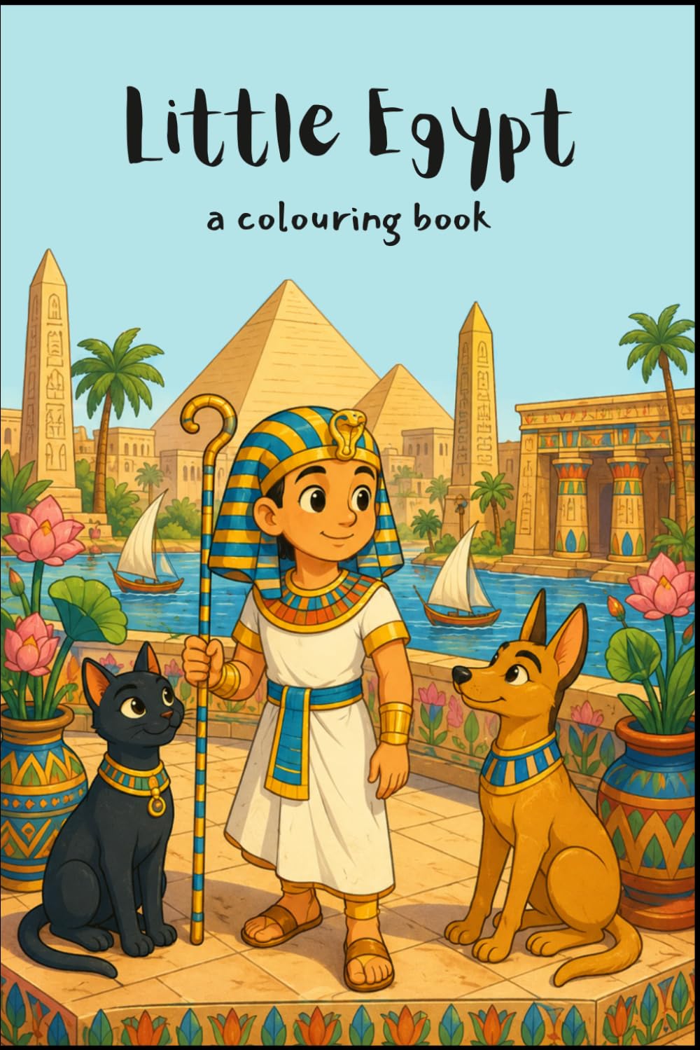Little Egypt: A Whimsical Ancient Egypt Colouring Book Inspired by History and Mythology