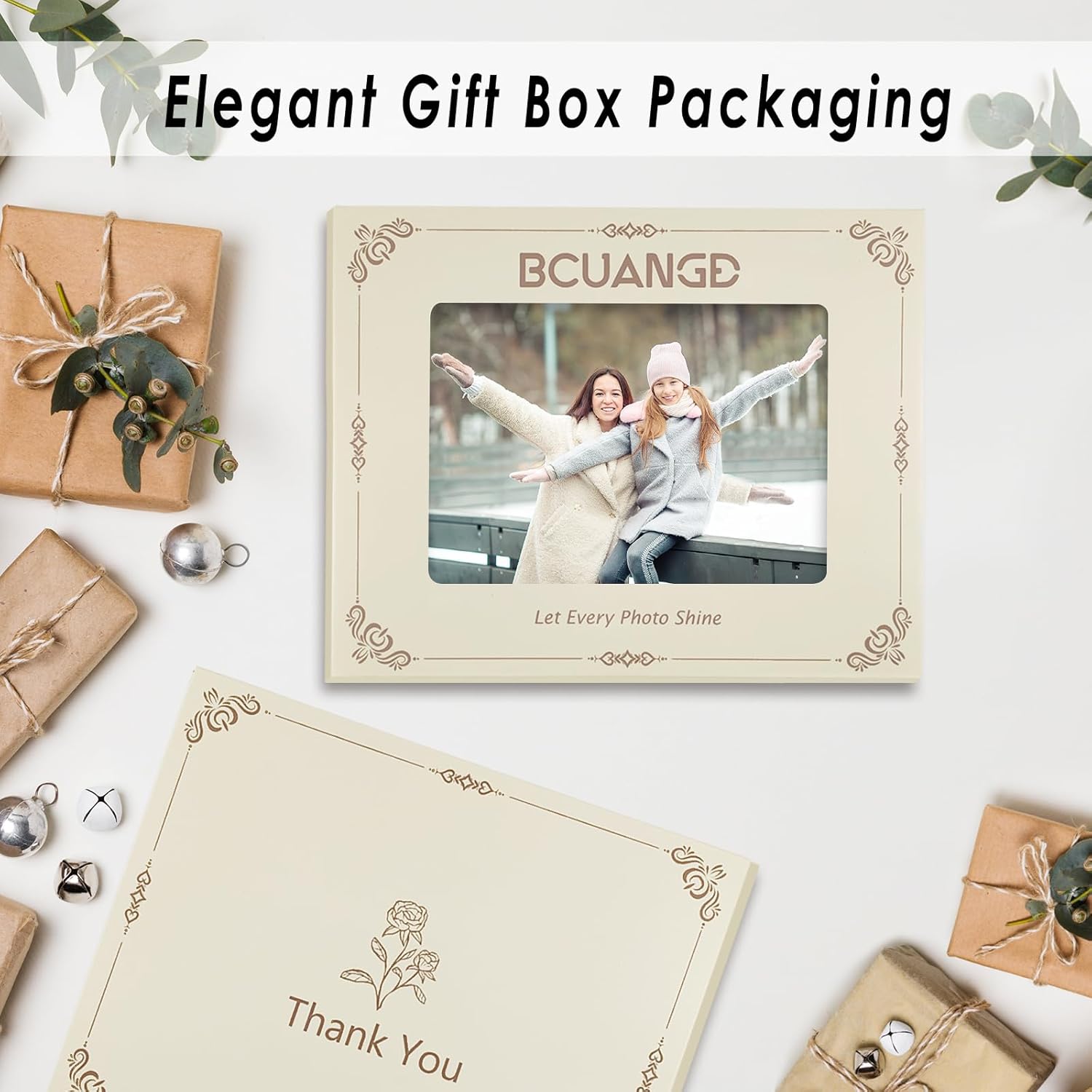 Auntie Picture Frames - Aunt Gifts from Niece Nephew,Best New Auntie Gifts Promoted to Aunt Photo Frame, Christmas Birthday Gift for Female Sister 5x7 Picture Frame - Image 6