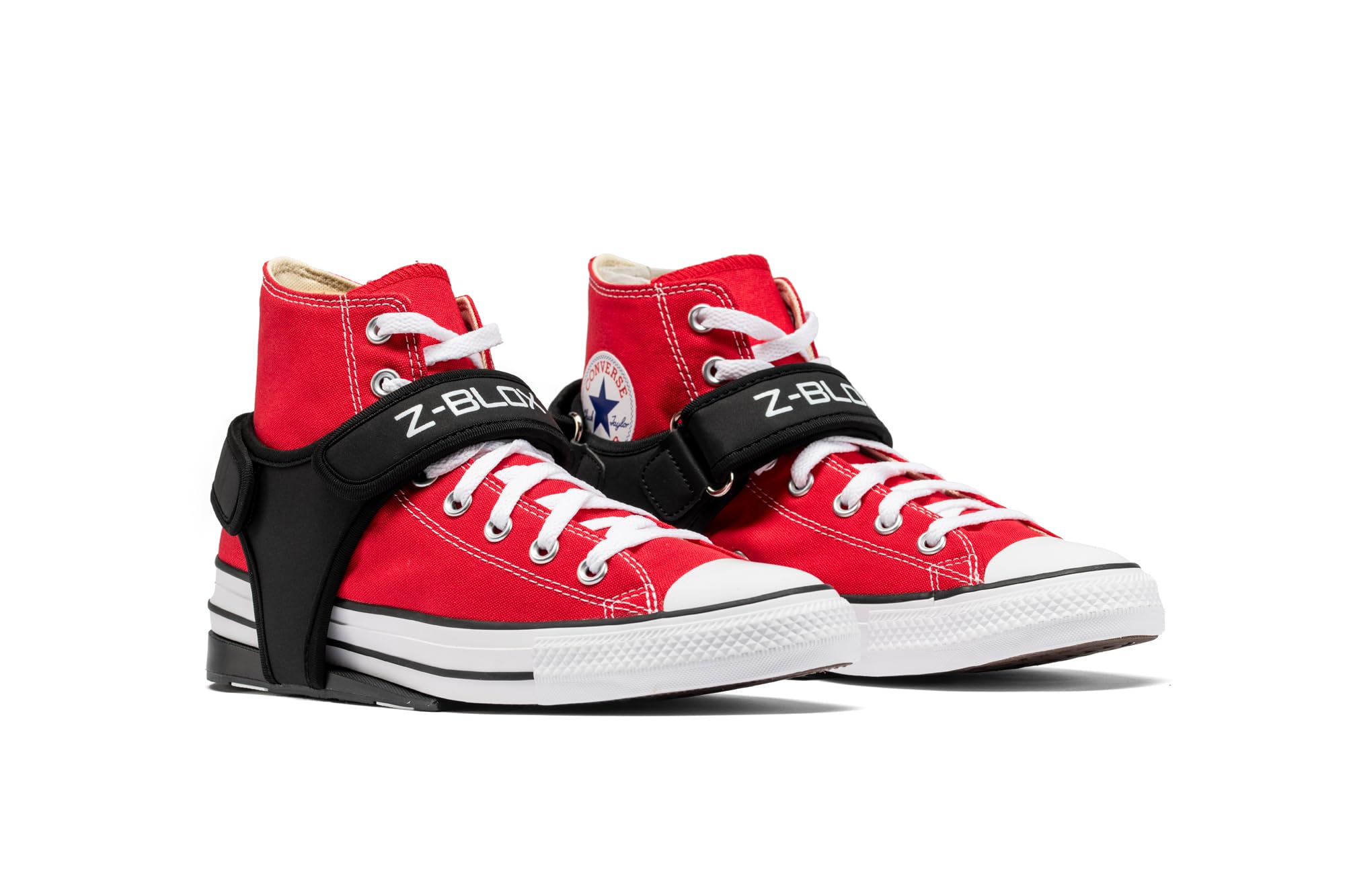 Weightlifting Shoes, Squat Shoes, Attachable 20mm Squat Heels for Deeper Heavier Squats- Optimal Squat Wedge, Squat Block and Slant Board Alternative for Secure Elevated Heel Raise