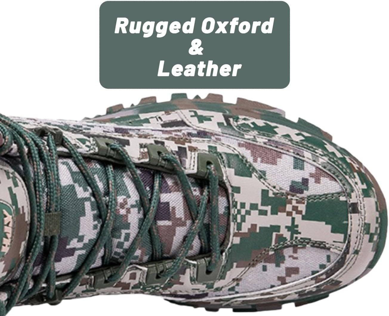 Men’s Tactical Boots Lightweight : Military Work Boots Breathable for Outdoor Hiking