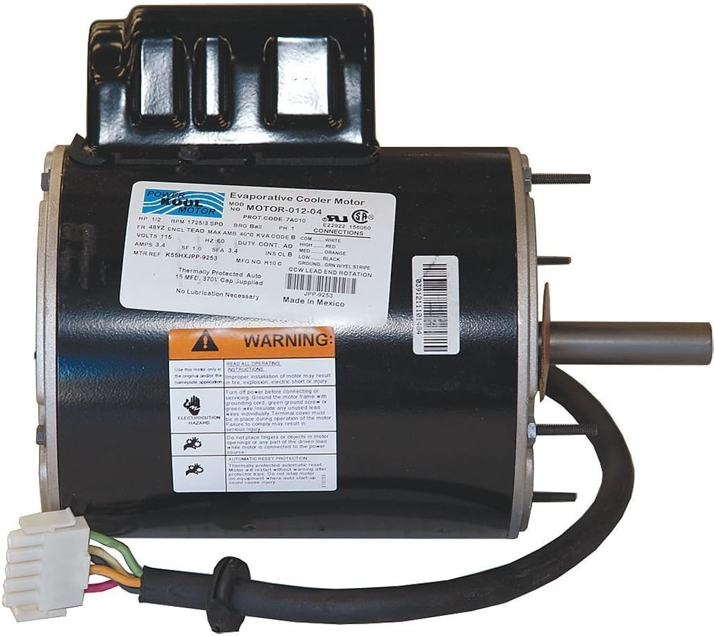 Port A Cool MOTOR-012-04E 16" HD, FC, VT 3-SPD MOTOR