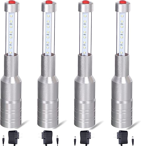 4 piezas LED estroboscópicas de servicio de botellas de servicio de botella de servicio de botellas, luz de mano para discotecas, bodas, fiestas,
