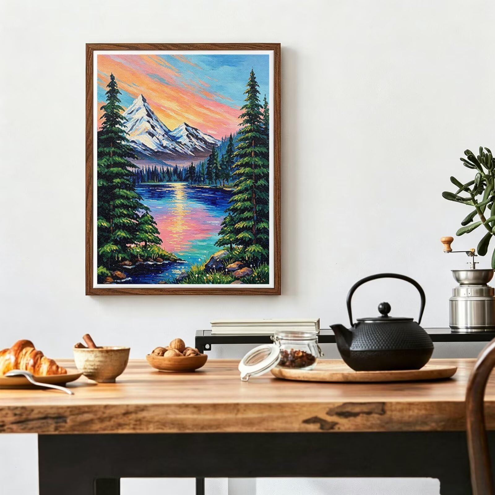 5D Paysage Diamond Painting Adulte Ronde Diamond Peinture 60x80cm-1449