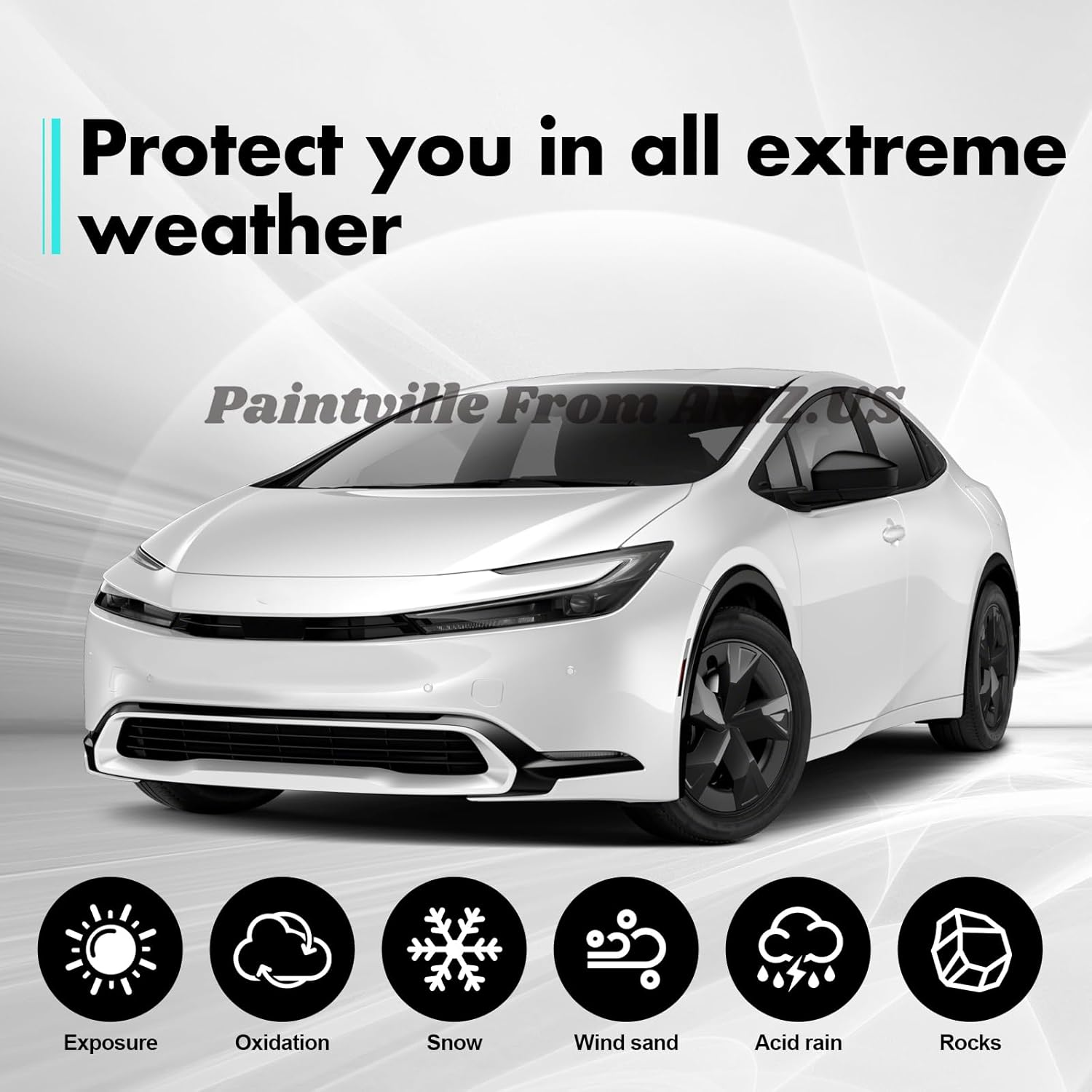 for Toyota Prius Prime 2023 2024 SE XSE Premium LE XLE TPU PPF Paint Protective Film Anti Scratch Self Healing Shield Guard with Install Kit Car Finishing Accessories Bumper Headlight