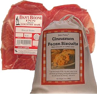 Country Ham and Biscuits (Cinnamon Pecan Biscuit Mix)