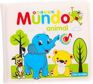 KICHOUSE Livro De Banho Infantil Conjunto De Brinquedos Para Bebês Livros Infantis Espanhóis Brinquedos De Banho Para Crianças Livros De Pano Para Bebês Livros Flutuantes De Banho De