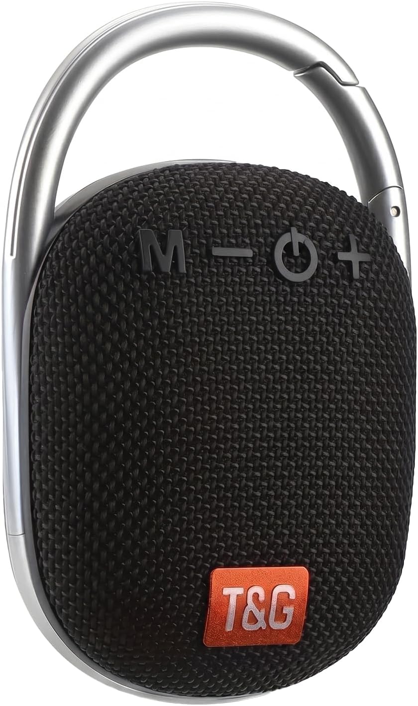 T&G Portable Clip-on Speaker, Mini Bluetooth Climbing Speaker