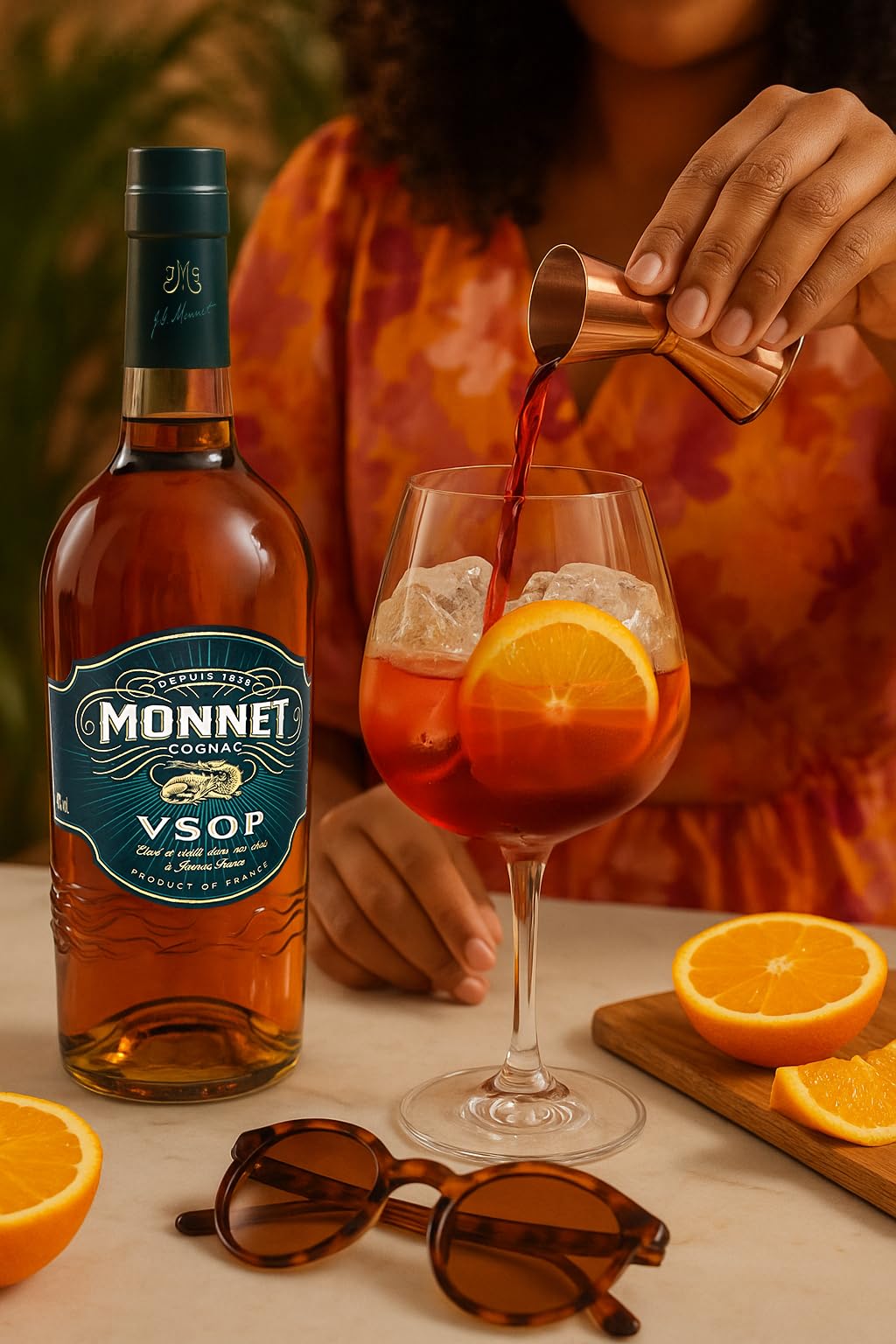 Monnet VSOP Cognac 40% Vol. 0,7 L Geschenkverpackung