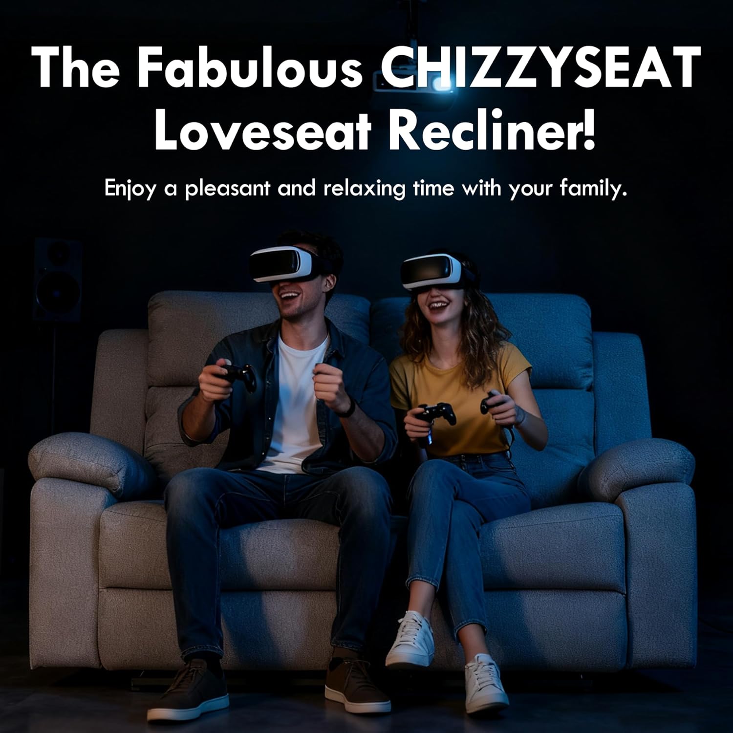 Manual Recliner Sofa Sets with Storage Recliner Sofa Couch Furniture Set Wall Hugger 2-Seater Recliner Chair and 3-Seat for Living Room RV Home Theater Grey