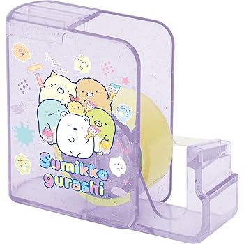 リカちゃん　セロハンテープ すみっコぐらし セロハンテープ ゴーゴースクール 風船柄 ブルー