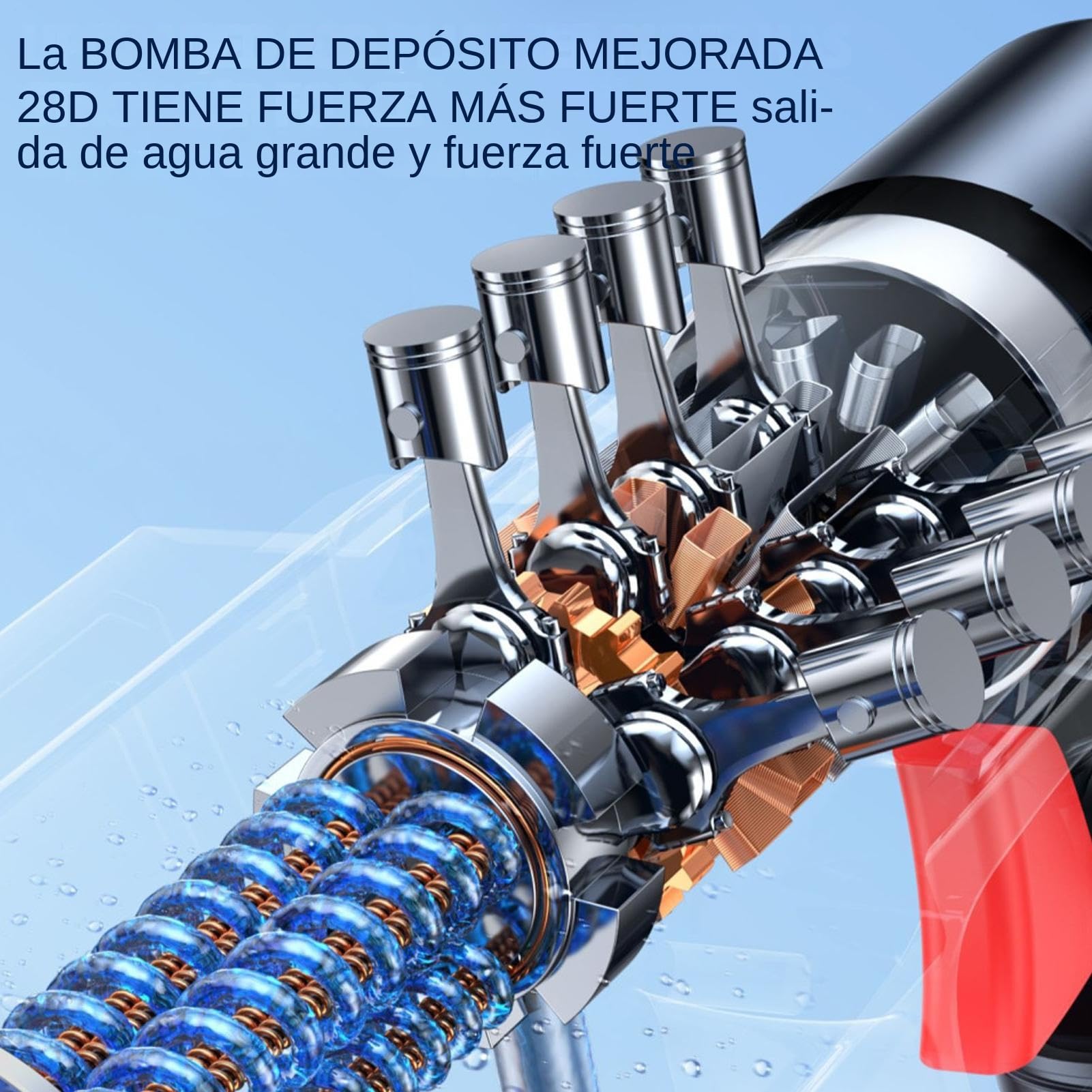 Hidrolimpiadora Portátil Sin Cable Hidrolimpiadora Portátil