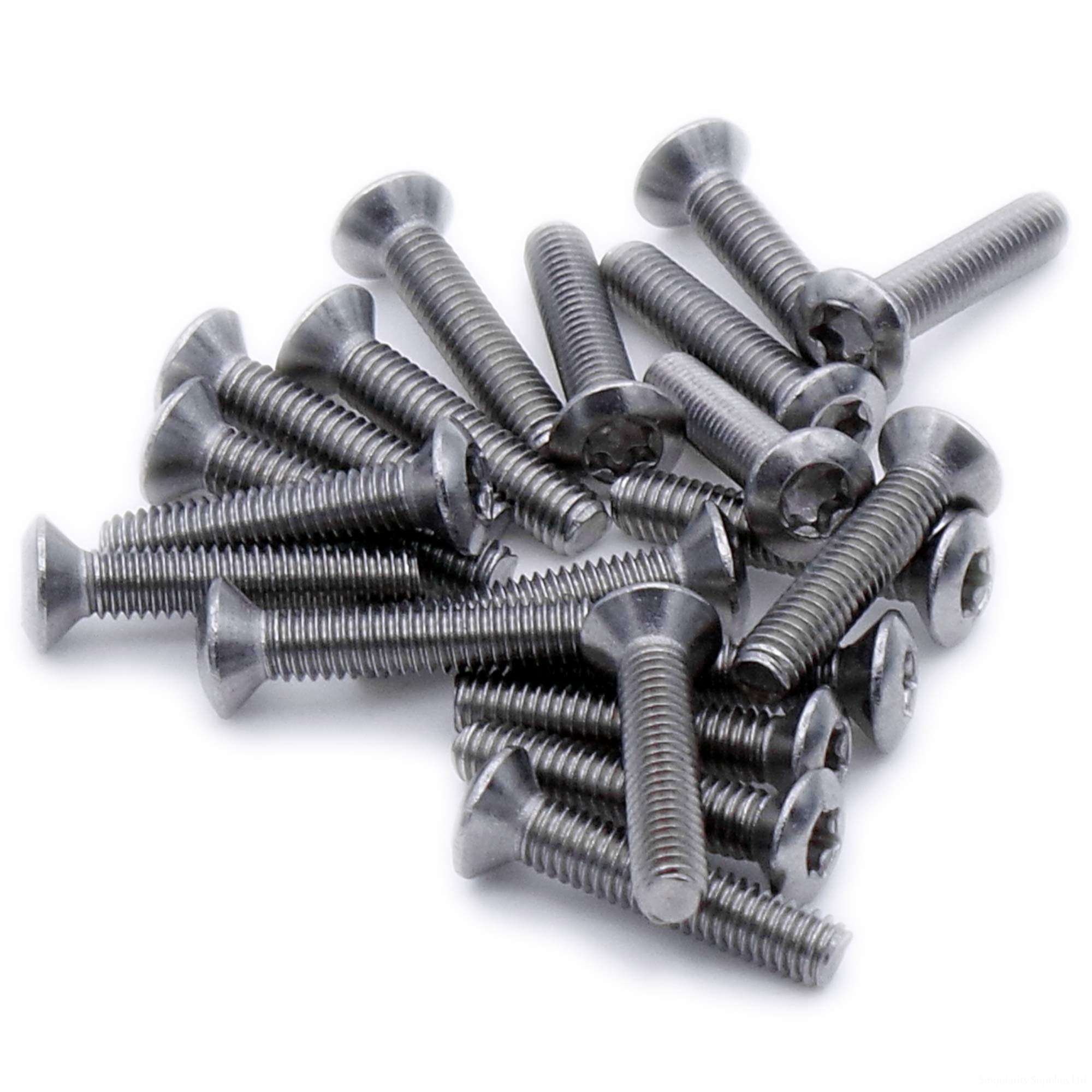 Singularity Supplies M3 (3Mm X 10Mm) Tx Socket Raised Countersunk Machine Screw (Bolt) - Stainless Steel (A2) (Pack Of 20)